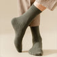 6pk Men's Wool Crew Socks - Soft, Durable & Anti - Pilling