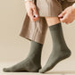6pk Men's Wool Crew Socks - Soft, Durable & Anti - Pilling