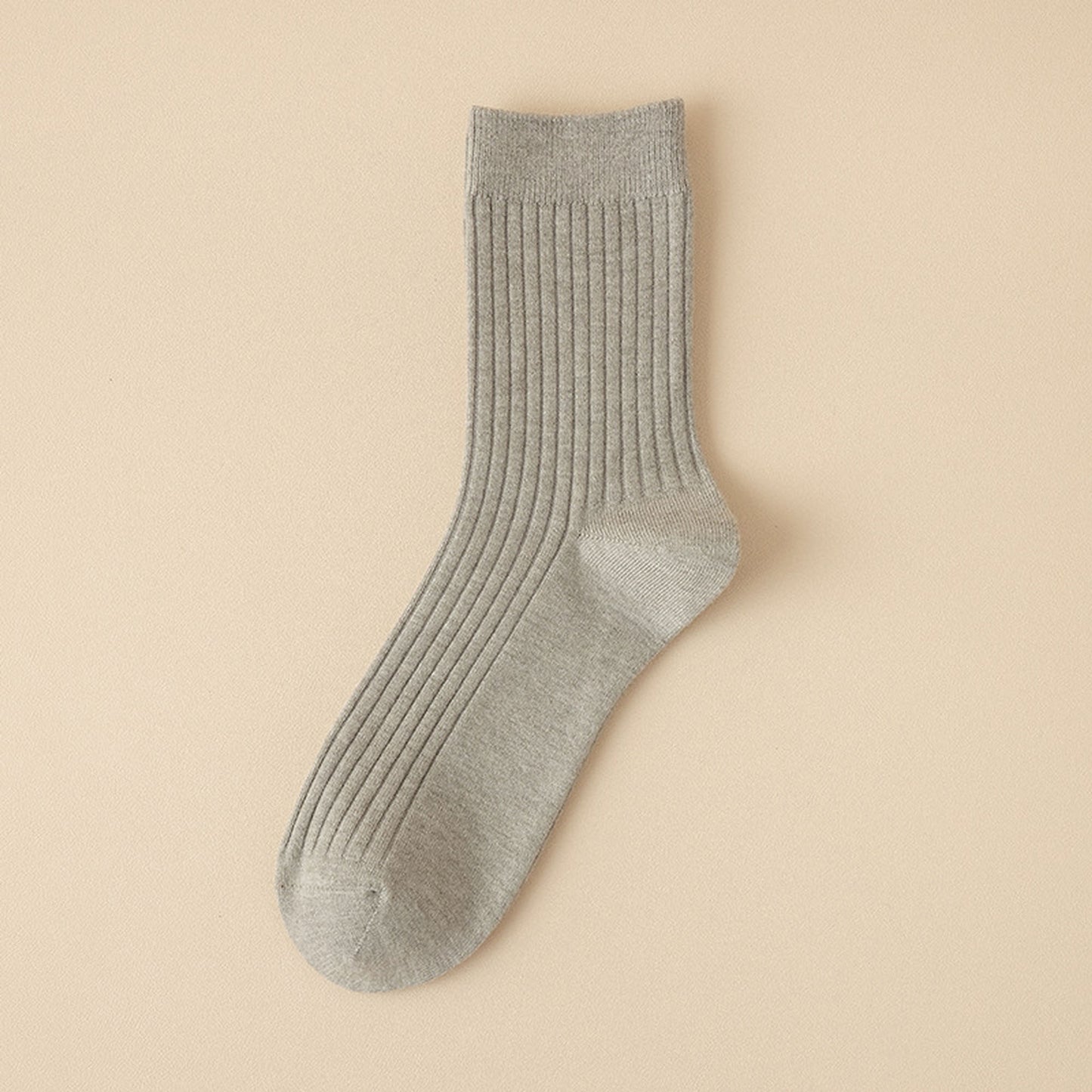 6pk Men's Wool Crew Socks - Soft, Durable & Anti - Pilling