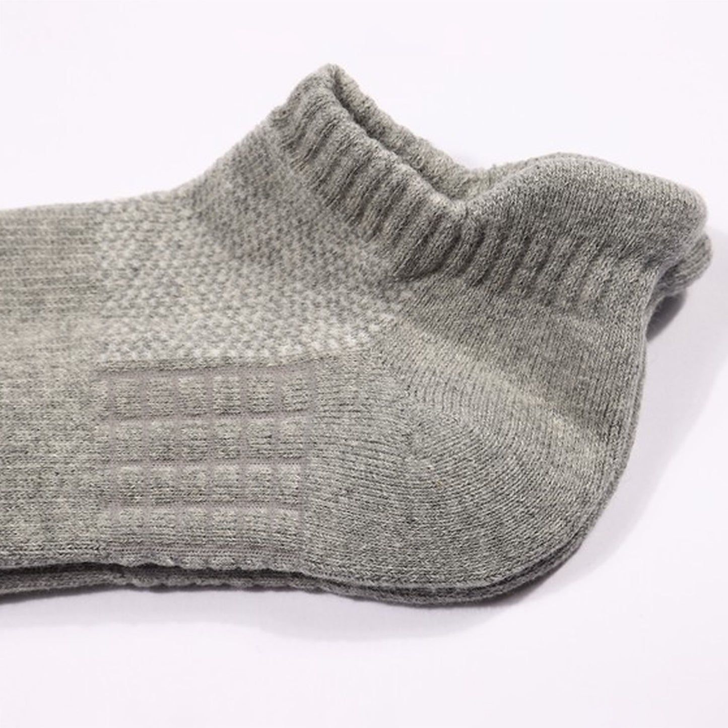 6pk Men's Low - Cut Athletic Socks with Massage Sole & Sweat - Wicking