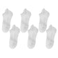 6pk Men's Low - Cut Athletic Socks with Massage Sole & Sweat - Wicking