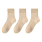 3-Pack Thermal Wool Blend Socks with Plush Lining for Winter Warmth