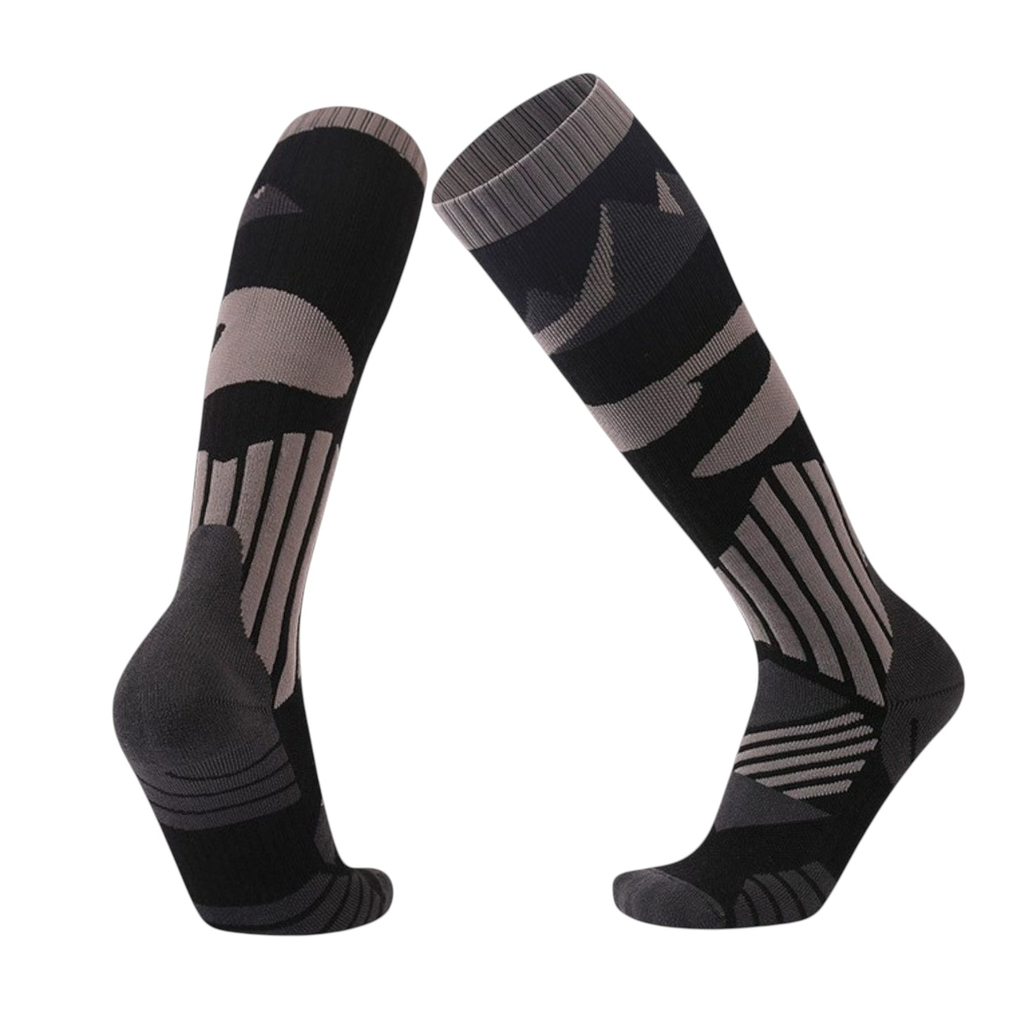Outdoor Hiking Skiing Cotton Socks Over-the-Calf Warm Breathable Performance Fit
