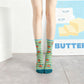 Colorful Cotton Socks with Fun Cartoon Animal Patterns Breathable Soft
