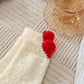3 Pairs Coral Fleece Home Sleep Socks Warm Plush Indoor Cozy Socks