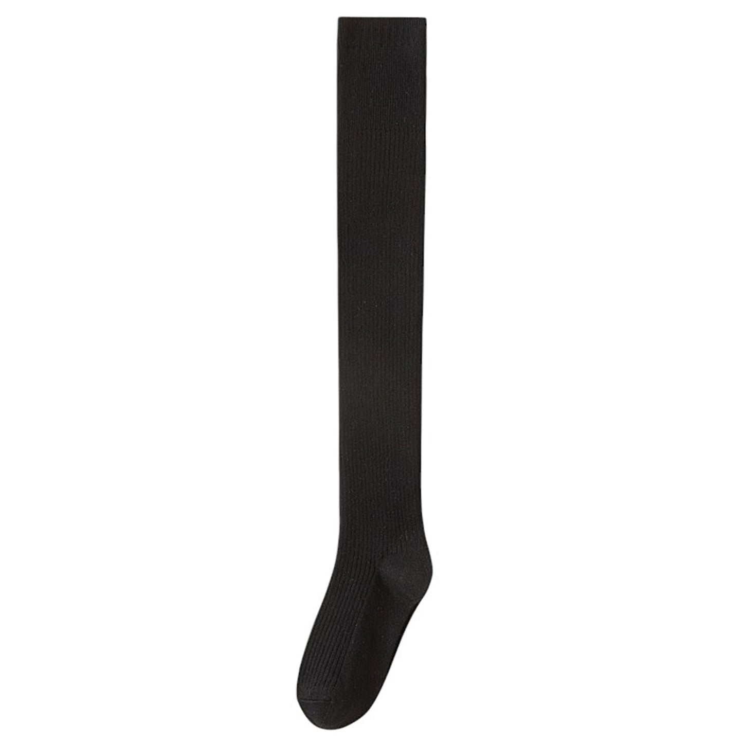 Soft Stretch Over-the-Knee Socks with Ribbed Texture, Smooth Seam Finish, Flexible Comfort Cuff and Lightweight Everyday Knit Design