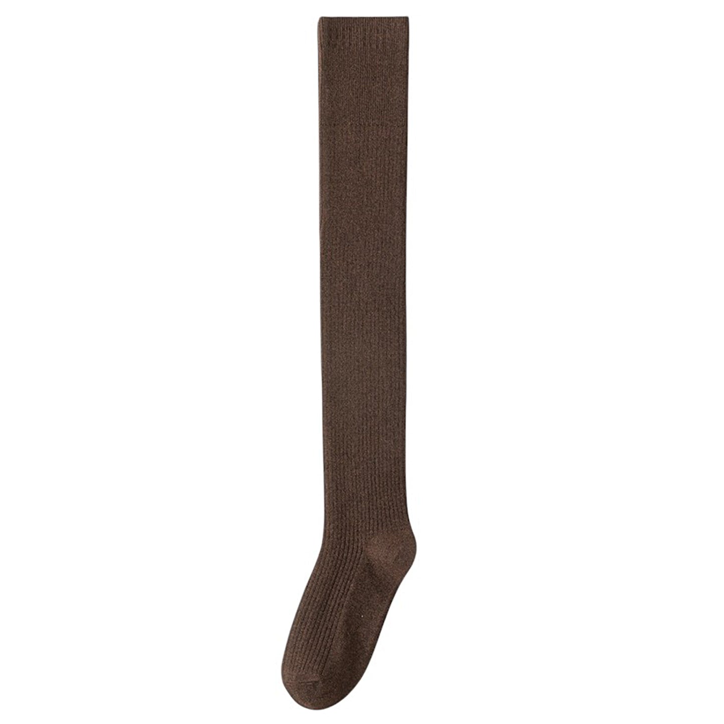 Soft Stretch Over-the-Knee Socks with Ribbed Texture, Smooth Seam Finish, Flexible Comfort Cuff and Lightweight Everyday Knit Design
