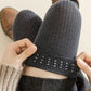 Soft Stretch Over-the-Knee Socks with Ribbed Texture, Smooth Seam Finish, Flexible Comfort Cuff and Lightweight Everyday Knit Design