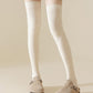 Soft Stretch Over-the-Knee Socks with Ribbed Texture, Smooth Seam Finish, Flexible Comfort Cuff and Lightweight Everyday Knit Design