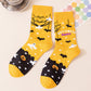 6-Pair Halloween Themed Crew Socks