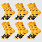 6-Pair Halloween Themed Crew Socks