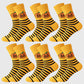 6-Pair Halloween Themed Crew Socks