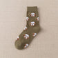 6pk Women's Cute Dog Breed Crew Socks