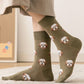 6pk Women's Cute Dog Breed Crew Socks