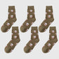 6pk Women's Cute Dog Breed Crew Socks