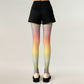 Gradient Rainbow Sheer Tights with Soft Ombre Design
