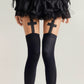 3-Piece Set Over-the-Knee Stockings with Cross Detail