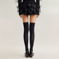 3-Piece Set Over-the-Knee Stockings with Cross Detail