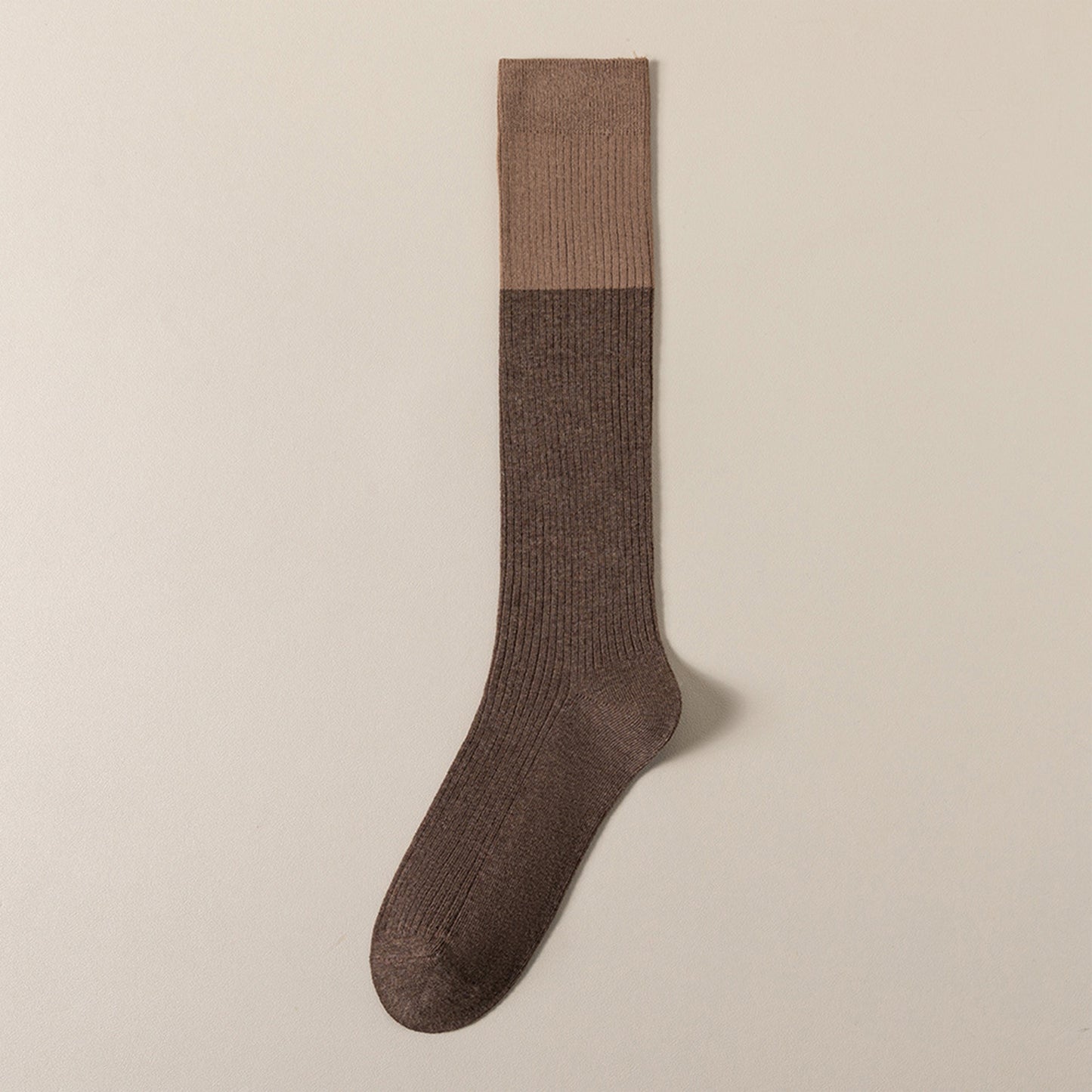 6pk Ribbed Slouch Socks - Cozy Mid-Calf Socks for Casual & Lounge Wear