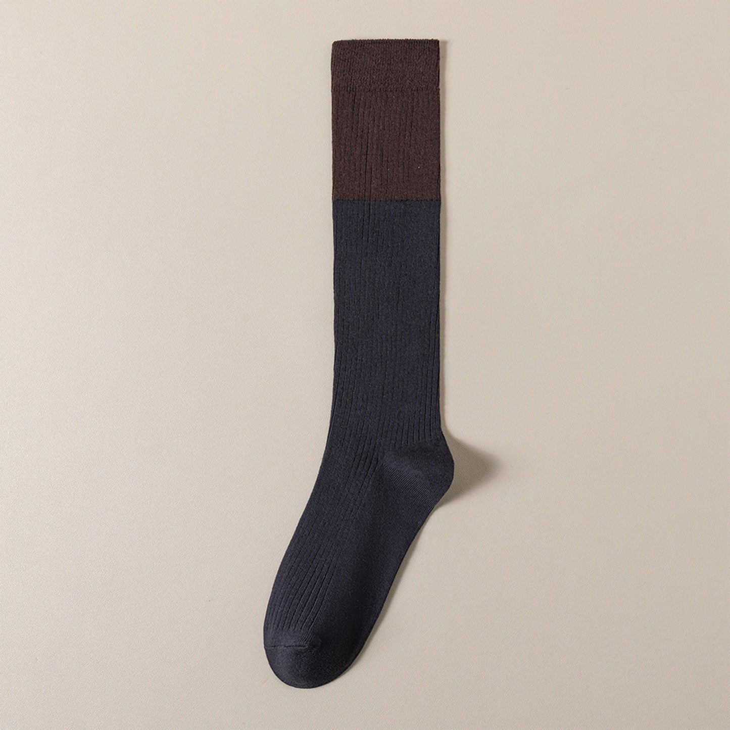 6pk Ribbed Slouch Socks - Cozy Mid-Calf Socks for Casual & Lounge Wear
