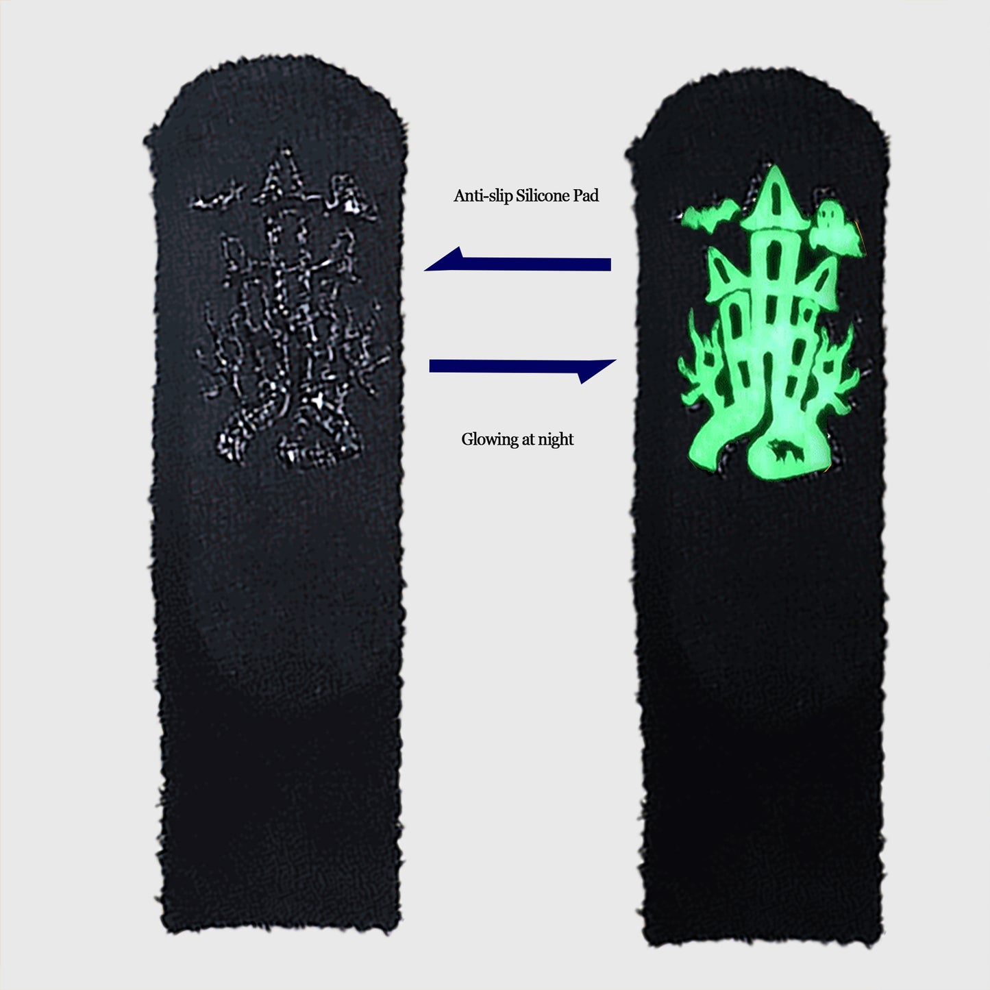 Halloween-Themed 6pk Fuzzy Socks Warm Mid-Calf Socks for Casual & Festive Wear