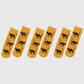 Halloween-Themed 6pk Fuzzy Socks Warm Mid-Calf Socks for Casual & Festive Wear