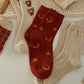 6pk Cozy Knitted Mid-Calf Socks for Winter & Casual Styling