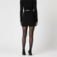 Sheer Leopard Print Tights with Allover Animal Pattern