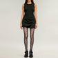 Sheer Floral Print Tights with Delicate Allover Pattern