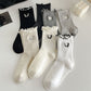 3-Pair Women's Soft Ribbed Ankle Socks with Lettuce Edge Trim and Bow Accent Stretch Knit Comfort Set US(5-10)