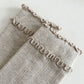 3-Pair Women's Soft Ribbed Crew Socks with Lettuce Edge Cuff Stretch Cotton Feel Everyday Comfort Set