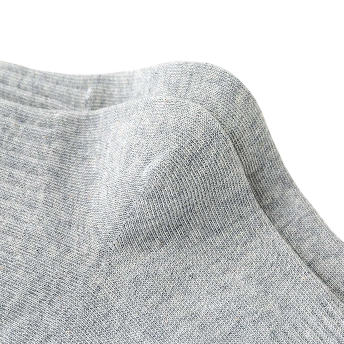 3 Pairs Cotton Crew Socks Soft Ribbed Knit Breathable Everyday Comfort