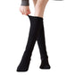 Womens Vintage Knit Lace Long Crew Socks Soft Stretch Warm Fit