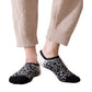 3-Pack Mens Winter No Show Socks with Non Slip Grips Soft Thermal Cozy Fit
