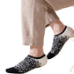 3-Pack Mens Winter No Show Socks with Non Slip Grips Soft Thermal Cozy Fit