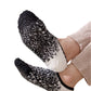 3-Pack Mens Winter No Show Socks with Non Slip Grips Soft Thermal Cozy Fit