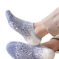 3-Pack Mens Winter No Show Socks with Non Slip Grips Soft Thermal Cozy Fit