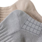 3-Pack Mens Cotton Ankle Socks Breathable Cushioned Comfort Fit