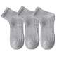 3-Pack Mens Cotton Ankle Socks Breathable Cushioned Comfort Fit