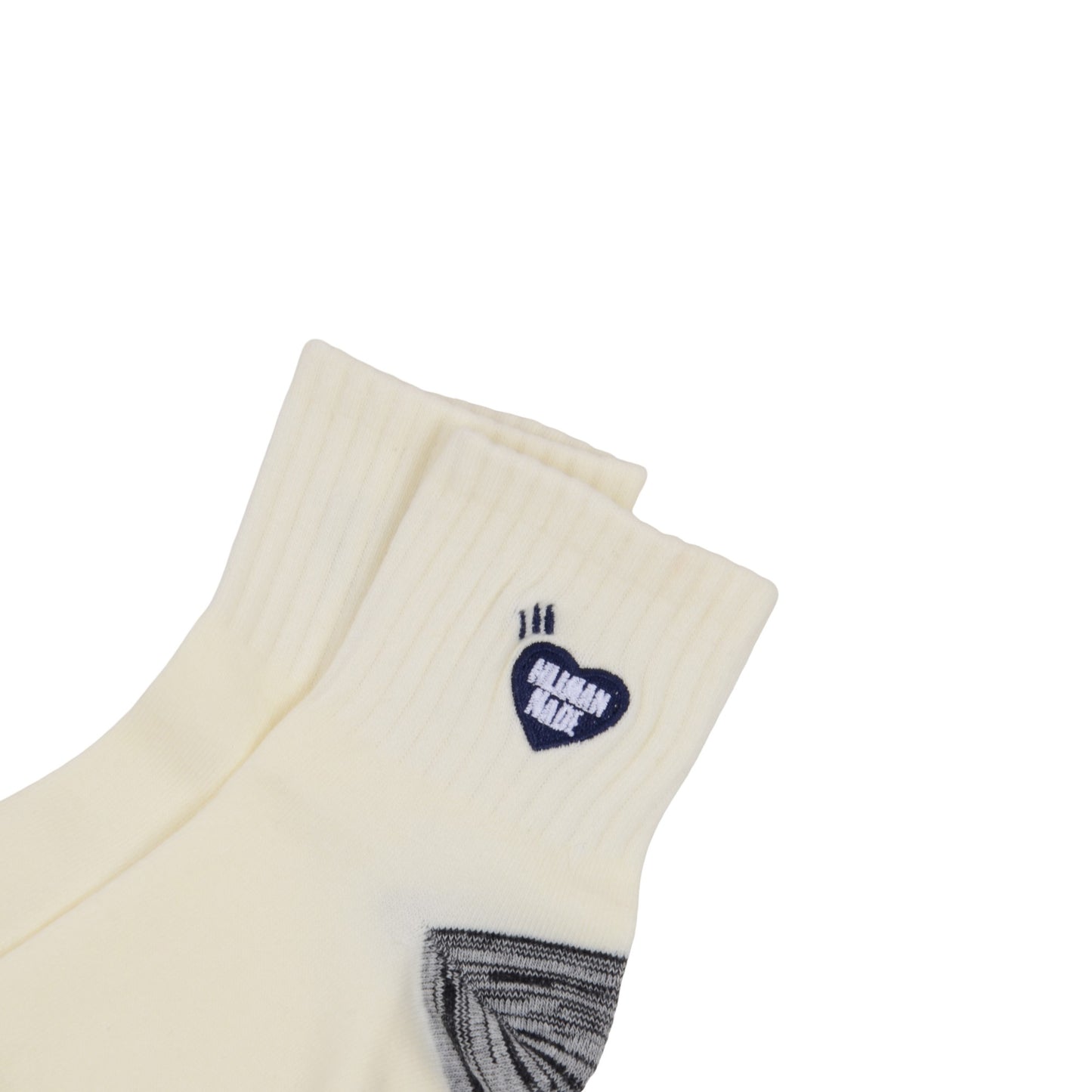 2-Pack Cotton Valentine Heart Embroidered Socks Casual Colorful Socks