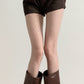 Sheer Full Length Tights with Diamond Mesh Pattern and Soft Stretch Fit for Stylish Textured Feminine Legwear