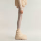 Sheer Full Length Tights with Diamond Mesh Pattern and Soft Stretch Fit for Stylish Textured Feminine Legwear