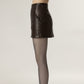 Sheer Full Length Tights with Bow and Butterfly Thigh Print and Soft Stretch Fit for Delicate Feminine Styling