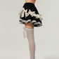 Sheer Thigh High Stockings with Oversized Organza Bow Accents and Soft Stretch Fit for Elegant Feminine Styling