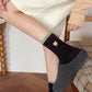 Womens Comfortable Cotton Crew Socks 6 Pairs Soft Embroidered Bear Design