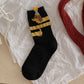 Womens Cotton Crew Socks 6 Pairs Soft Breathable Cute Dog Pattern Everyday Wear