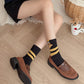 Womens Cotton Crew Socks 6 Pairs Soft Breathable Cute Dog Pattern Everyday Wear