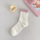 Womens Breathable Cotton Mesh Crew Socks 6 Pairs Lightweight
