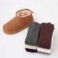 Ribbed Knit Slouch Leg Warmers with Soft Stretch Texture and Pull On Design for Layered Styling 16in