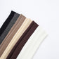 Ribbed Knit Slouch Leg Warmers with Soft Stretch Texture and Pull On Design for Layered Styling 16in